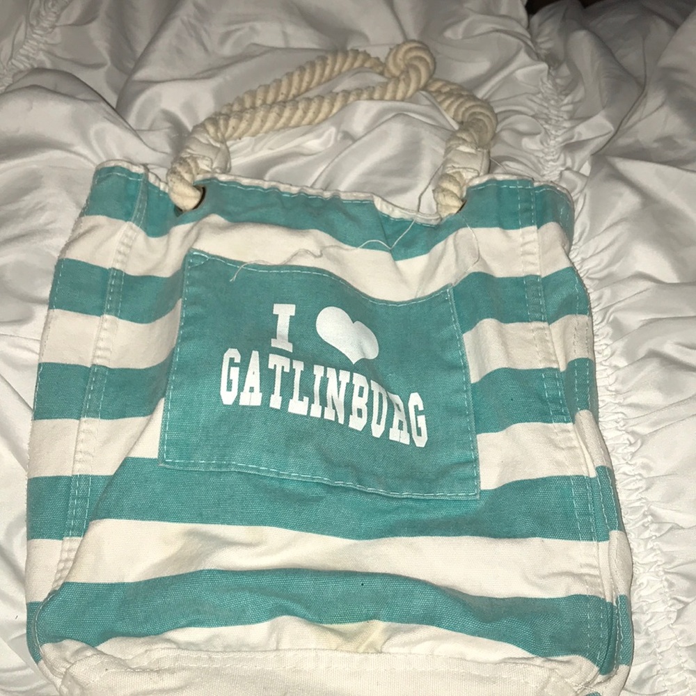 striped gatlinburg tennessee bag